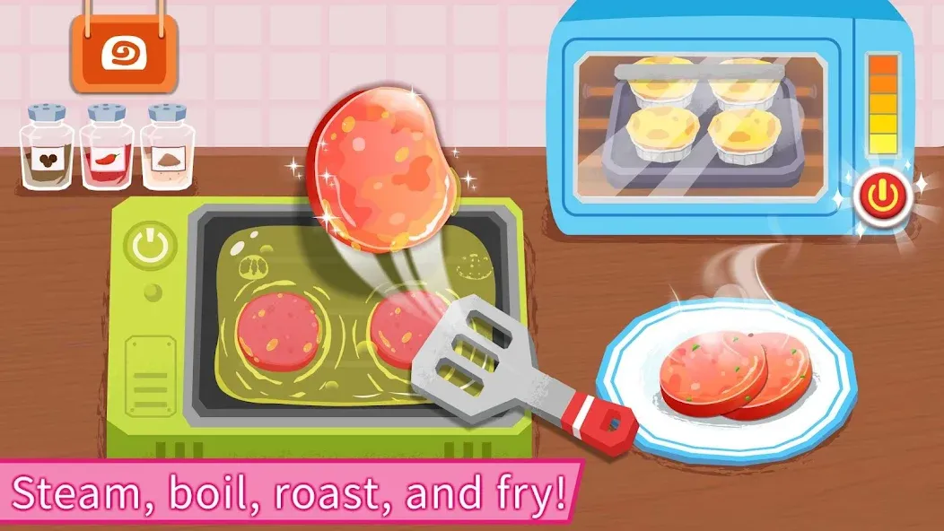 Baby Panda's Breakfast Cooking взлом APK — Без рекламы и открыты все рецепты — скриншот 3 Baby Panda's Breakfast Cooking взлом APK — Без рекламы и открыты все рецепты — скриншот 3