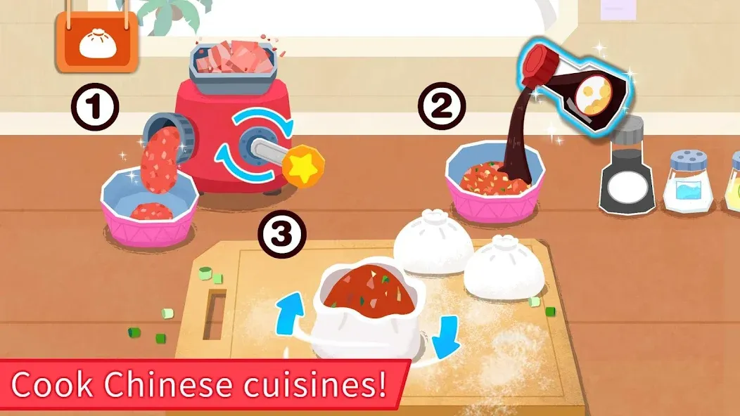 Baby Panda's Breakfast Cooking взлом APK — Без рекламы и открыты все рецепты — скриншот 4 Baby Panda's Breakfast Cooking взлом APK — Без рекламы и открыты все рецепты — скриншот 4