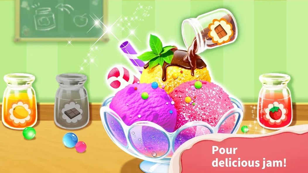 Скачать Baby Panda’s Ice Cream Shop мод — Безлимитные монеты и все рецепты — скриншот 2 Скачать Baby Panda’s Ice Cream Shop мод — Безлимитные монеты и все рецепты — скриншот 2
