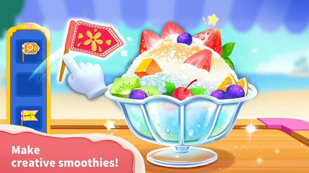 Скачать Baby Panda’s Ice Cream Shop мод — Безлимитные монеты и все рецепты — скриншот 4 Скачать Baby Panda’s Ice Cream Shop мод — Безлимитные монеты и все рецепты — скриншот 4
