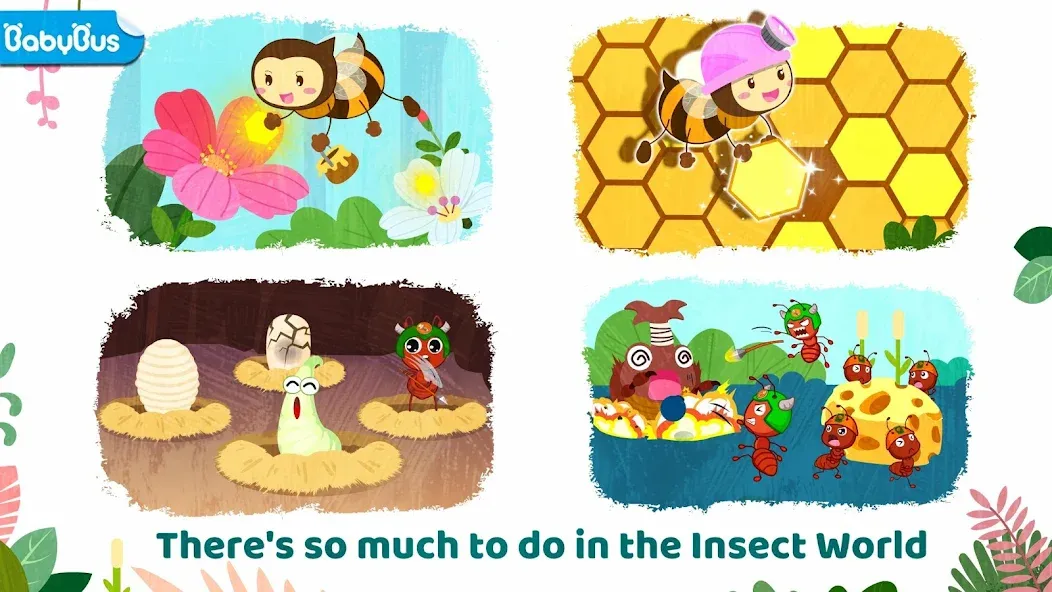 Little Panda's Insect World — скачать мод: Все насекомые разблокированы — скриншот 1