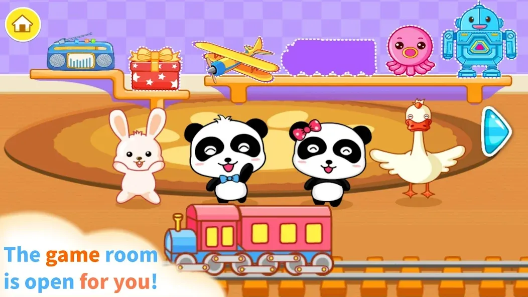 Baby Panda Kindergarten MOD APK: Без рекламы и все предметы открыты — скриншот 2