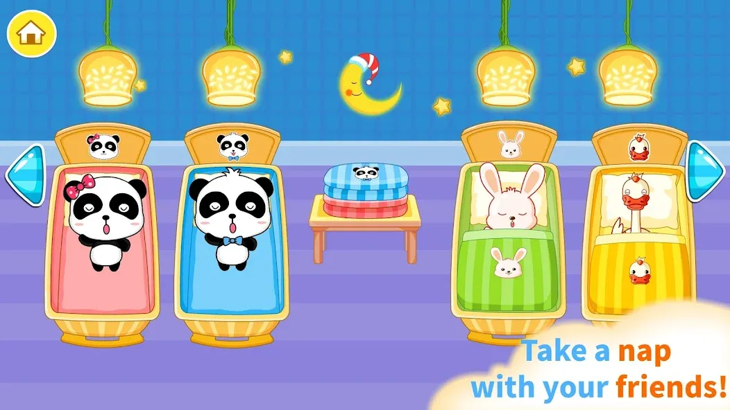 Baby Panda Kindergarten MOD APK: Без рекламы и все предметы открыты — скриншот 4