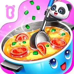 Скачать Baby Panda's Kitchen Party на Андроид с модом — Безлимитные монеты и открыты все рецепты