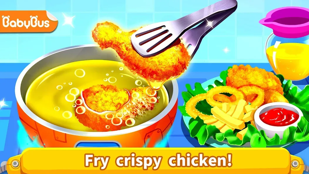 Little Panda's Space Kitchen на телефон — скачать мод: Безлимитные деньги и все рецепты открыты — скриншот 1 Little Panda's Space Kitchen на телефон — скачать мод: Безлимитные деньги и все рецепты открыты — скриншот 1