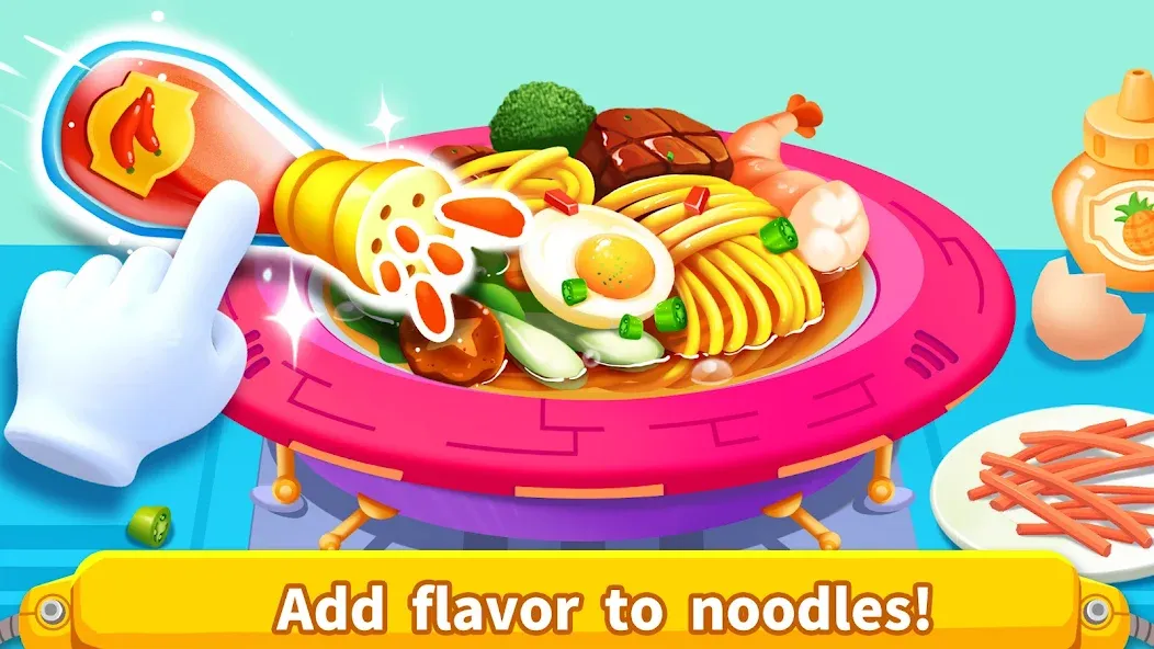 Little Panda's Space Kitchen на телефон — скачать мод: Безлимитные деньги и все рецепты открыты — скриншот 3 Little Panda's Space Kitchen на телефон — скачать мод: Безлимитные деньги и все рецепты открыты — скриншот 3