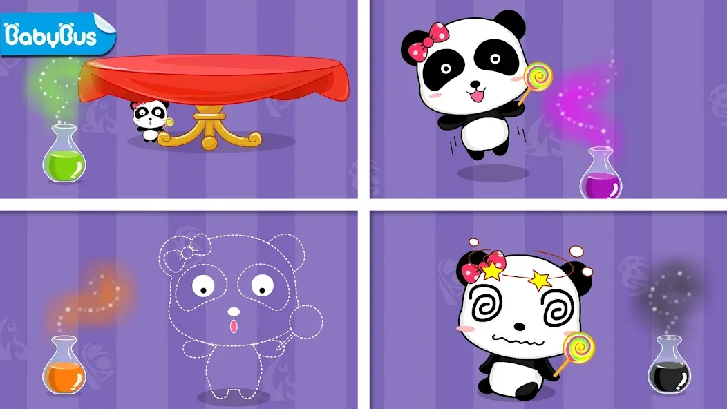 Baby Panda's Color Mixing MOD APK: Открыты все цвета и нет рекламы — скриншот 1 Baby Panda's Color Mixing MOD APK: Открыты все цвета и нет рекламы — скриншот 1