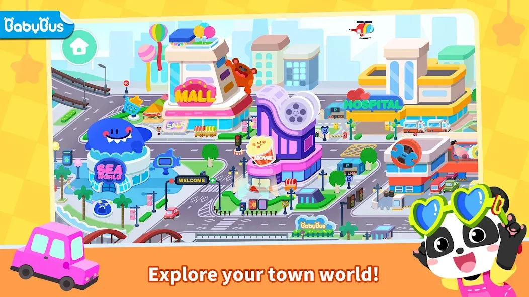 Мод Little Panda's Town: My World — Все предметы разблокированы и без рекламы, скачать APK — скриншот 1 Мод Little Panda's Town: My World — Все предметы разблокированы и без рекламы, скачать APK — скриншот 1