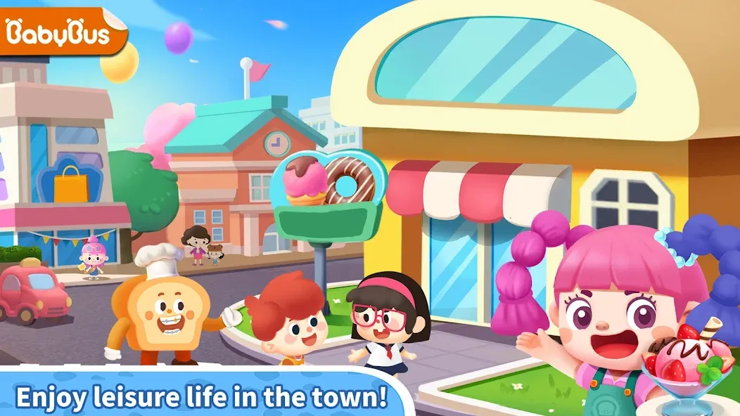 Скачать Little Panda's Town: Street последней версии — Открыты все локации и предметы — скриншот 1 Скачать Little Panda's Town: Street последней версии — Открыты все локации и предметы — скриншот 1