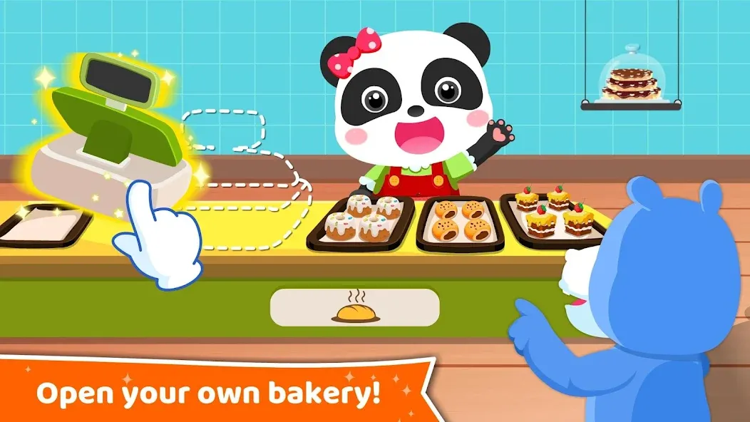 Baby Panda's Dream Job — скачать мод: Открыты все профессии и уровни — скриншот 3 Baby Panda's Dream Job — скачать мод: Открыты все профессии и уровни — скриншот 3