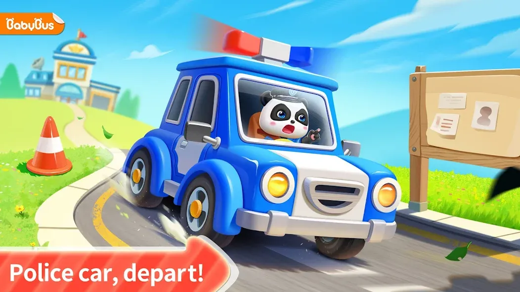 Мод Little Panda Policeman — Без рекламы и открыты все уровни, скачать APK — скриншот 1 Мод Little Panda Policeman — Без рекламы и открыты все уровни, скачать APK — скриншот 1