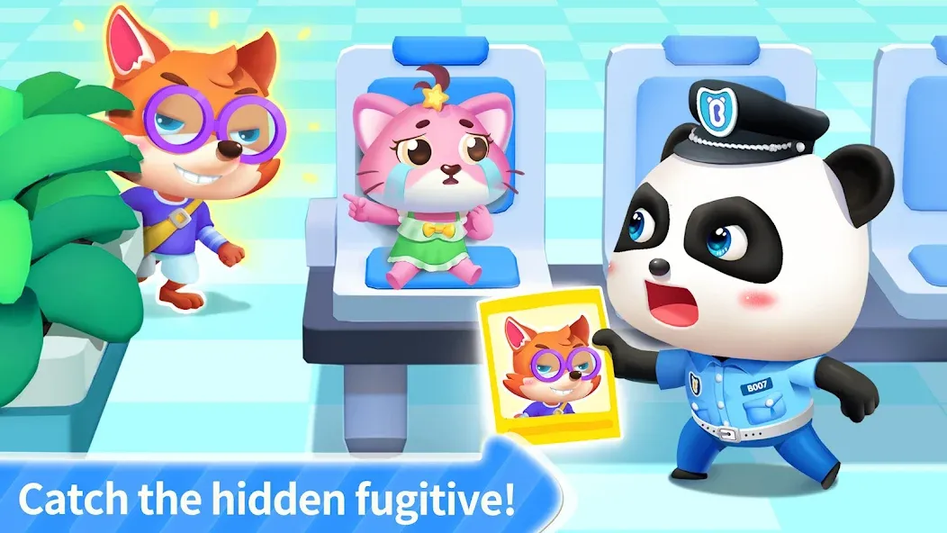 Мод Little Panda Policeman — Без рекламы и открыты все уровни, скачать APK — скриншот 4 Мод Little Panda Policeman — Без рекламы и открыты все уровни, скачать APK — скриншот 4