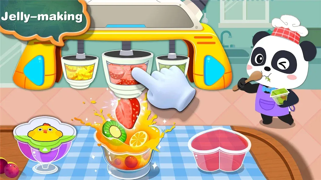 Little Panda's Snack Factory на телефон — скачать мод: Безлимитные деньги и открыты все рецепты — скриншот 3