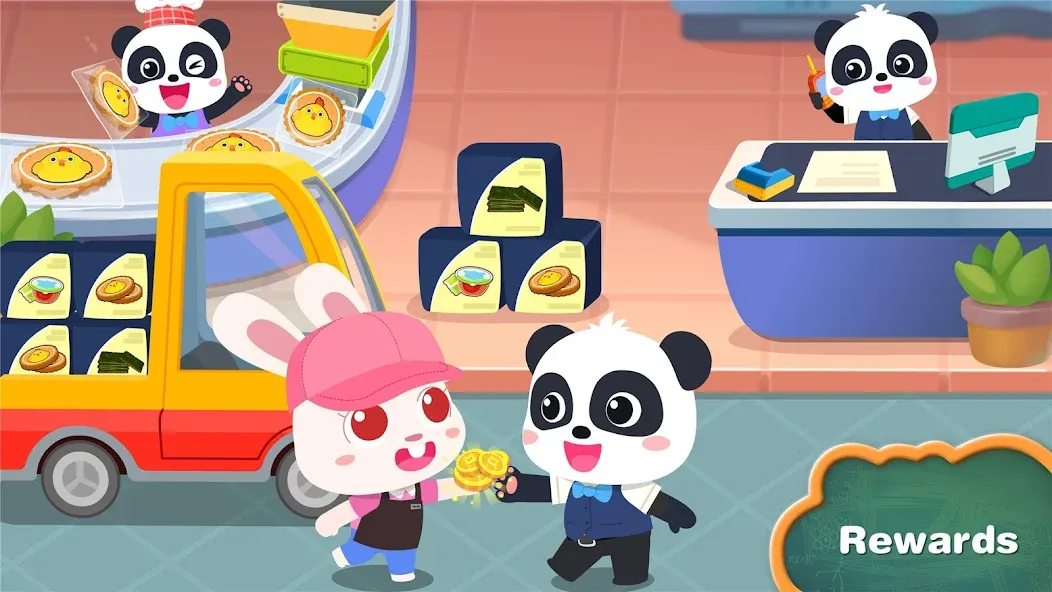Little Panda's Snack Factory на телефон — скачать мод: Безлимитные деньги и открыты все рецепты — скриншот 5