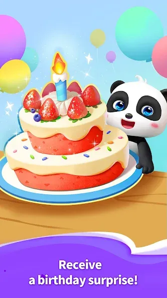 Talking Baby Panda-Virtual Pet взломанный APK — Безлимитные деньги и все предметы — скриншот 3 Talking Baby Panda-Virtual Pet взломанный APK — Безлимитные деньги и все предметы — скриншот 3