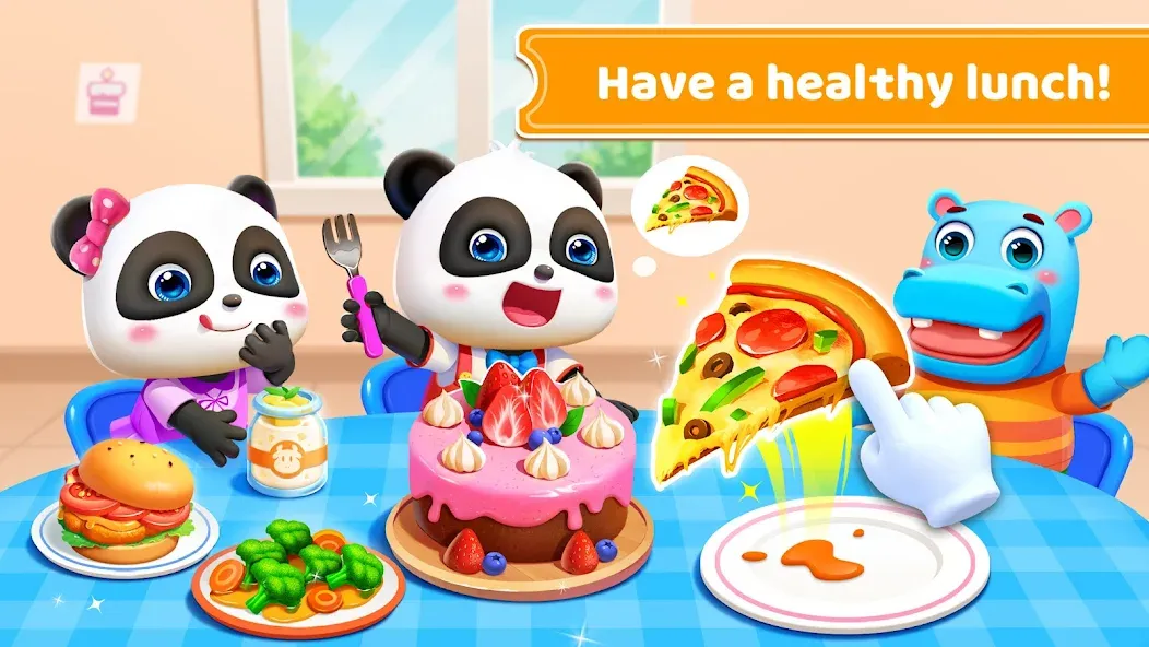 Baby Panda's School Bus — взломанная версия, Безлимитные деньги и открыты все уровни — скриншот 5