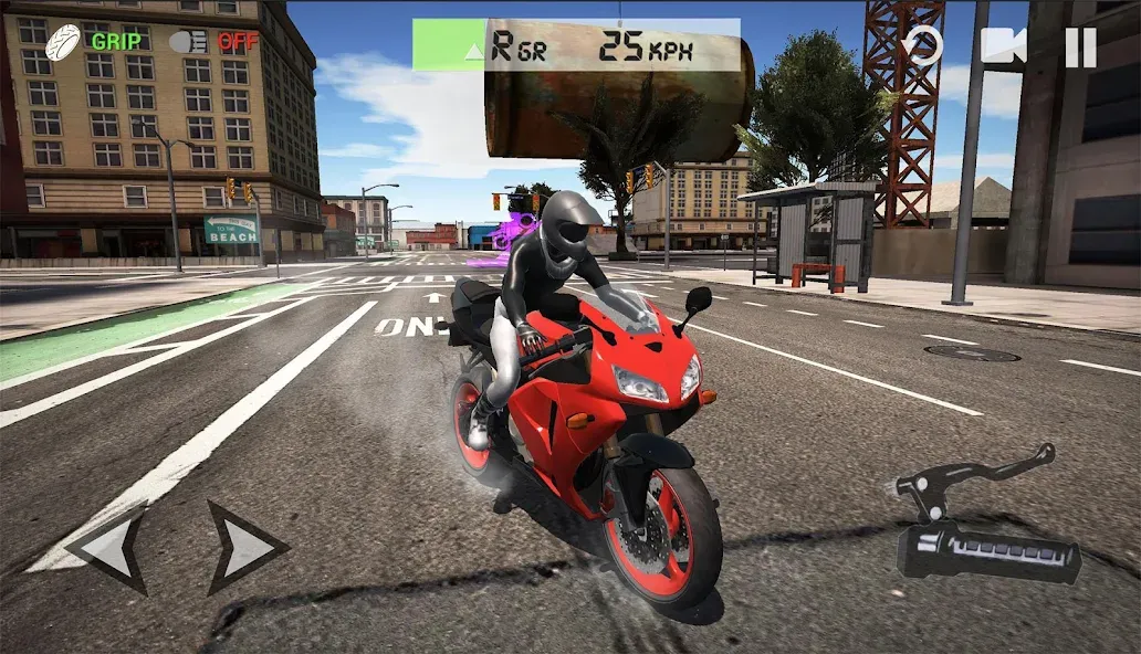 Мод Ultimate Motorcycle Simulator — Безлимитные деньги и все мотоциклы открыты, скачать APK — скриншот 1
