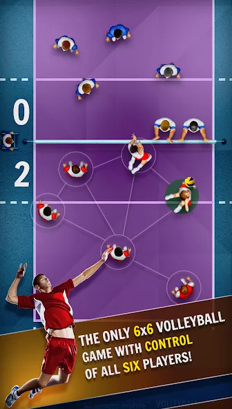 Volleyball Championship MOD APK скачать на Андроид — Безлимитные монеты и энергия — скриншот 4