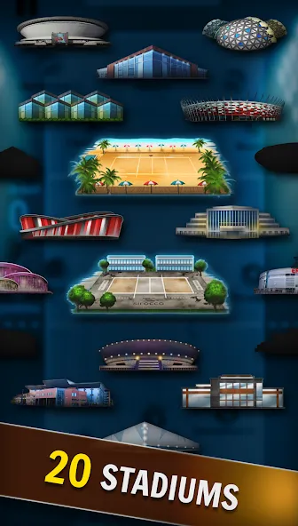 Volleyball Championship MOD APK скачать на Андроид — Безлимитные монеты и энергия — скриншот 5