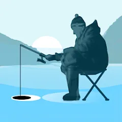 Мод Ice fishing game. Catch bass. — Больше улова и быстрый прогресс, скачать APK