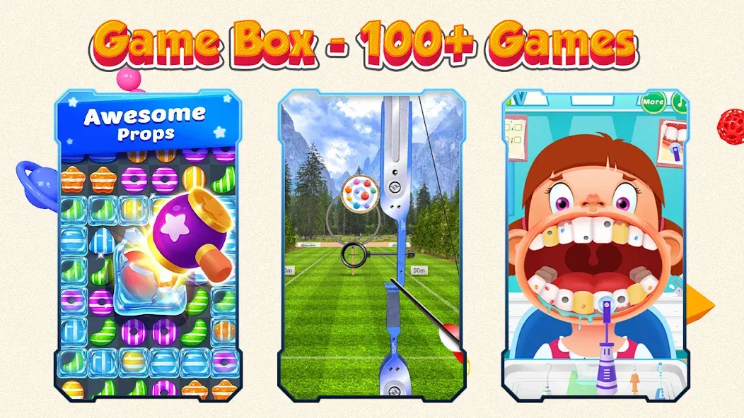 Game Box - 100+ Games — последняя версия с модом (Более 100 игр без ограничений) — скриншот 2