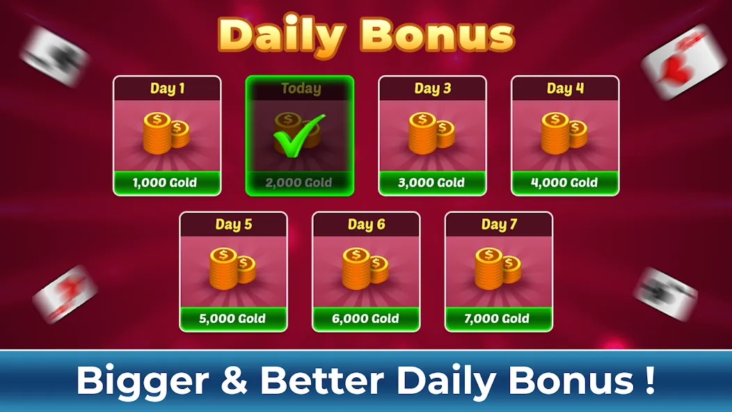 Скачать Tonk Rummy Card Game последней версии — Безлимитные монеты и все уровни открыты — скриншот 3