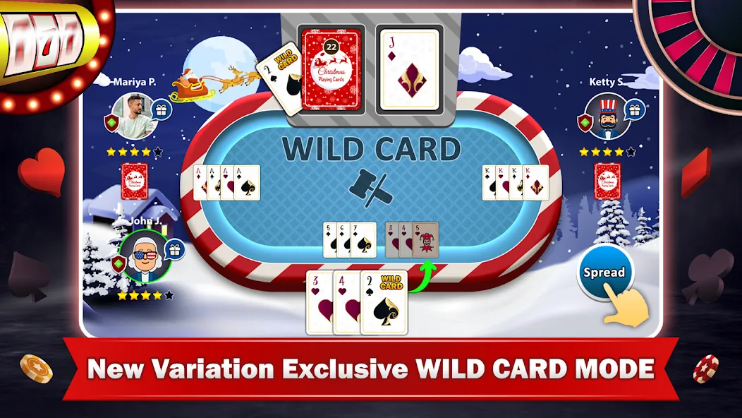 Tonk Multiplayer Card Game взлом APK — Безлимитные монеты и усиленные карты — скриншот 4 Tonk Multiplayer Card Game взлом APK — Безлимитные монеты и усиленные карты — скриншот 4
