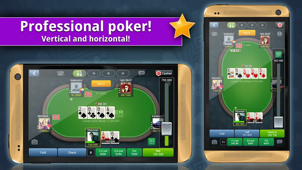 Jag Poker HD (Мод: Безлимитные фишки и открыты все столы) — скачать на Андроид — скриншот 1 Jag Poker HD (Мод: Безлимитные фишки и открыты все столы) — скачать на Андроид — скриншот 1
