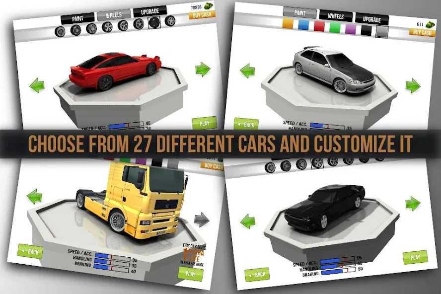 Traffic Racer MOD APK: Безлимитные деньги и все машины открыты — скриншот 3 Traffic Racer MOD APK: Безлимитные деньги и все машины открыты — скриншот 3