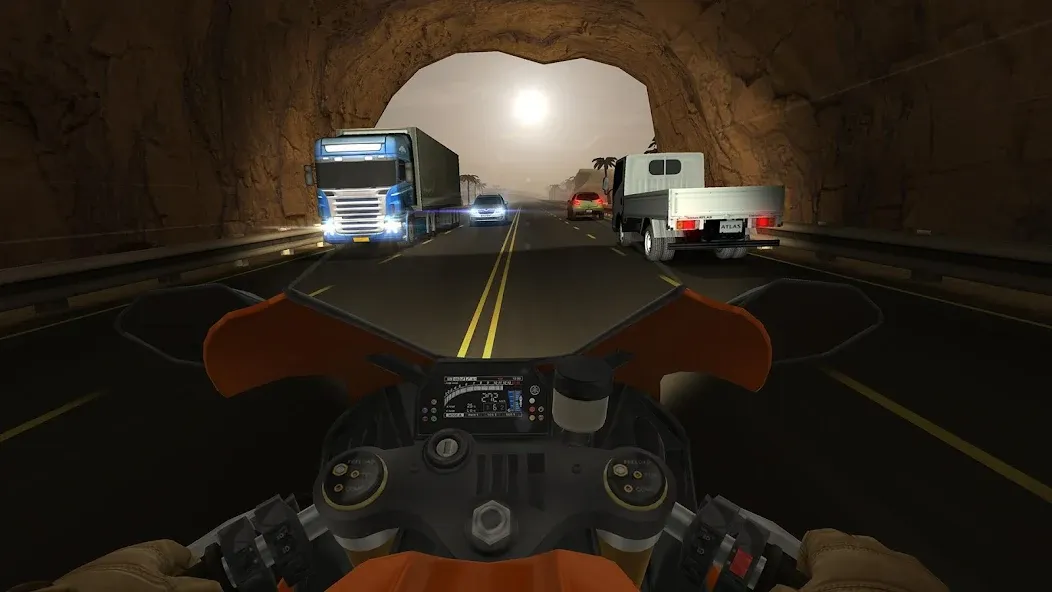 Traffic Rider MOD APK скачать на Андроид — Безлимитные деньги и все мотоциклы — скриншот 4