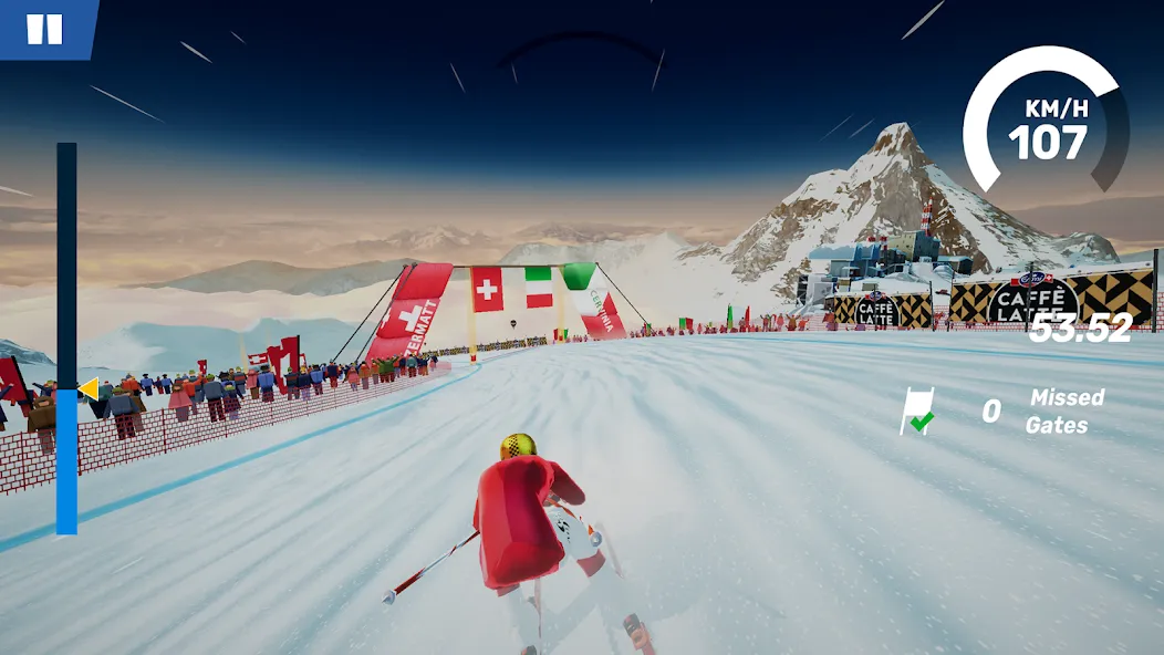 Ski Challenge — последняя версия с модом (Безлимитные деньги и все трассы открыты) — скриншот 5