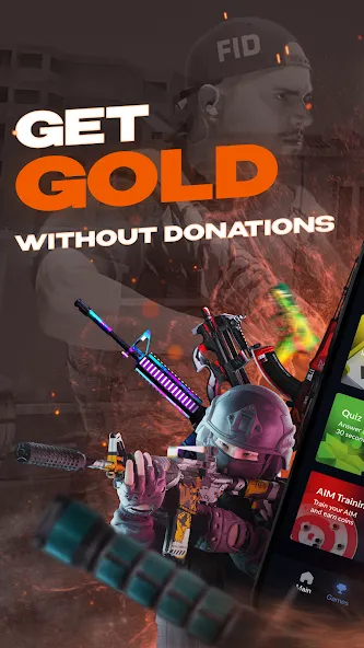 Скачать Skins Farm - Golds and Skins на Андроид с модом — Много золота и все скины — скриншот 1 Скачать Skins Farm - Golds and Skins на Андроид с модом — Много золота и все скины — скриншот 1