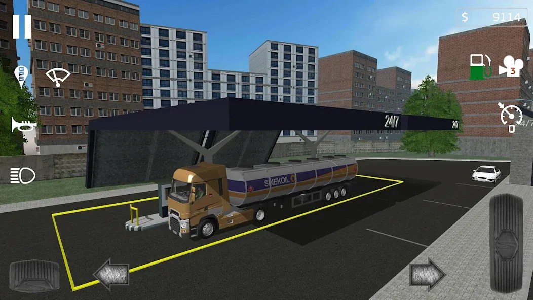 Cargo Transport Simulator (Мод: Безлимитные деньги и топливо) — скачать на Андроид — скриншот 5 Cargo Transport Simulator (Мод: Безлимитные деньги и топливо) — скачать на Андроид — скриншот 5