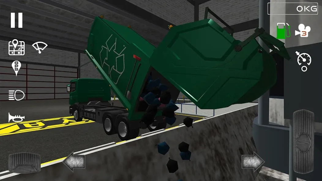 Trash Truck Simulator взлом APK — Безлимитные деньги и всё открыто — скриншот 3