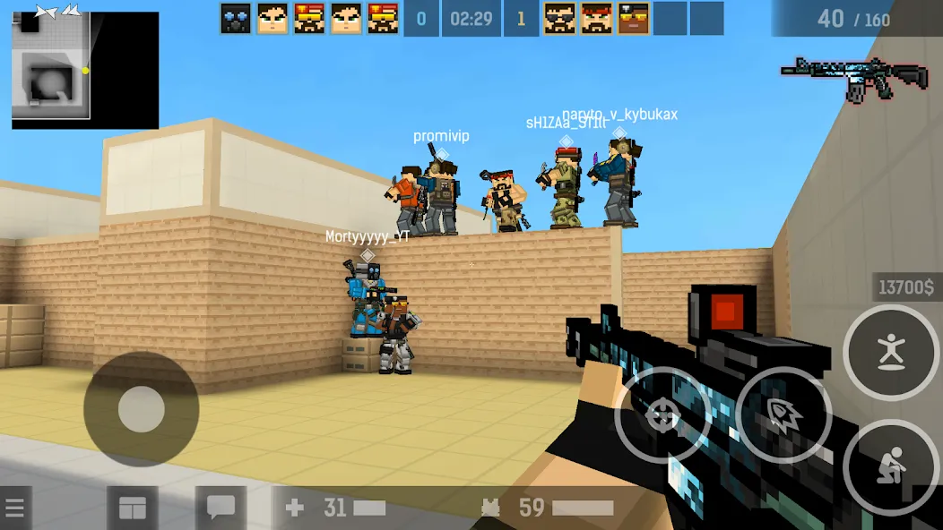 Скачать BLOCKPOST Mobile: PvP FPS мод — Много денег и всё разблокировано — скриншот 2