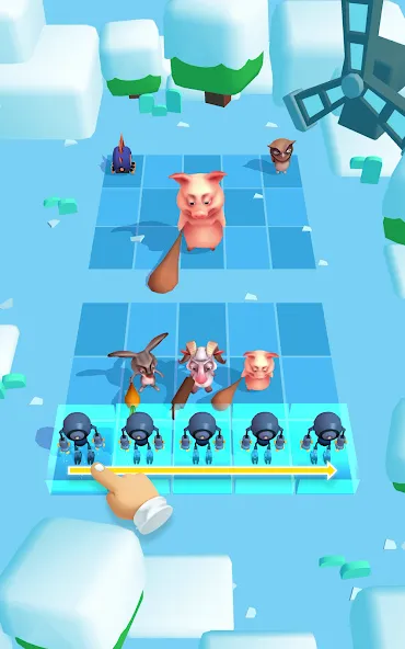 Скачать Animal Merge - Evolution Games — Безлимитные деньги и все животные открыты — скриншот 2