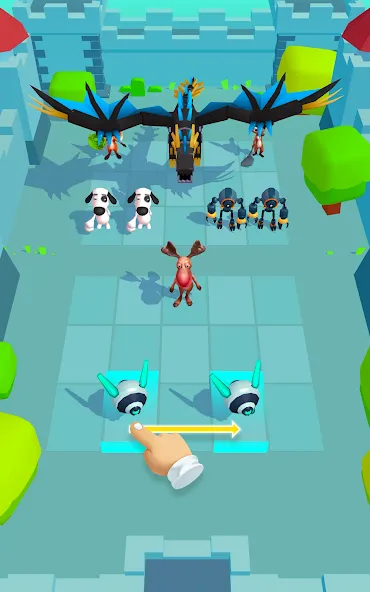 Скачать Animal Merge - Evolution Games — Безлимитные деньги и все животные открыты — скриншот 4