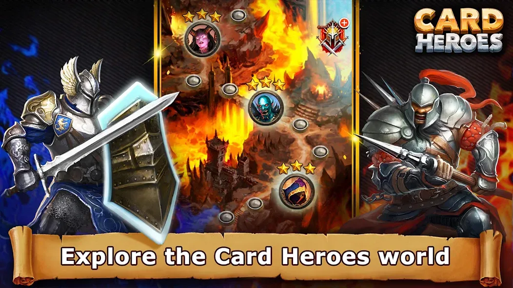Card Heroes: TCG/CCG deck Wars — Безлимитные монеты и все карты открыты, скачать мод APK — скриншот 3 Card Heroes: TCG/CCG deck Wars — Безлимитные монеты и все карты открыты, скачать мод APK — скриншот 3