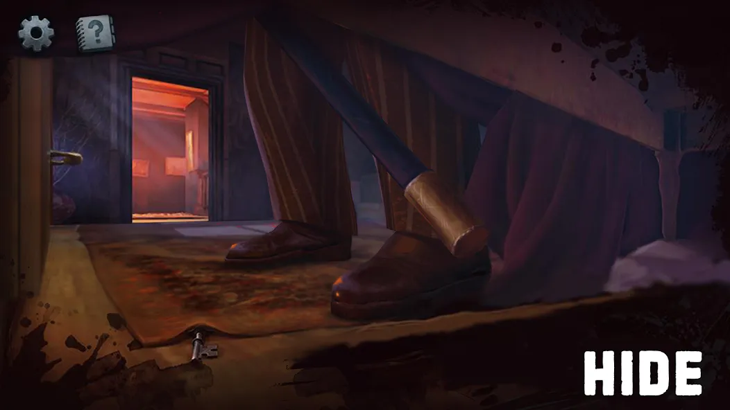 Скачать взлом Scary Mansion: Horror Game 3D — Безлимитные деньги и все уровни — скриншот 1