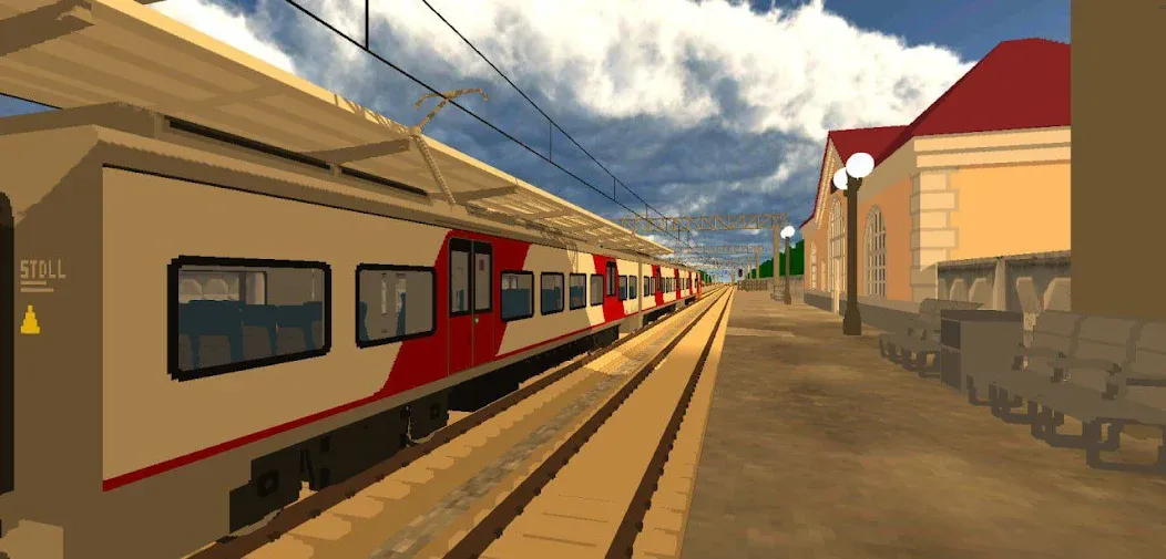 SkyRail - симулятор поезда СНГ — последняя версия с модом (Безлимитные деньги и топливо) — скриншот 4 SkyRail - симулятор поезда СНГ — последняя версия с модом (Безлимитные деньги и топливо) — скриншот 4