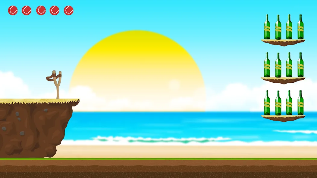 Hit Bottles Knock Down 2 — Безлимитные монеты и все уровни, скачать мод APK — скриншот 1 Hit Bottles Knock Down 2 — Безлимитные монеты и все уровни, скачать мод APK — скриншот 1