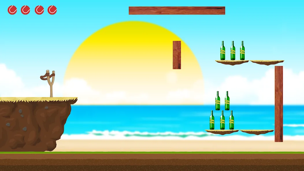 Hit Bottles Knock Down 2 — Безлимитные монеты и все уровни, скачать мод APK — скриншот 4 Hit Bottles Knock Down 2 — Безлимитные монеты и все уровни, скачать мод APK — скриншот 4