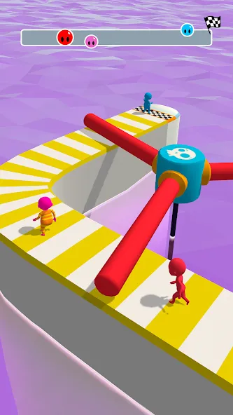 Скачать Fun Race 3D — Run and Parkour — Без рекламы и открыты все уровни — скриншот 1