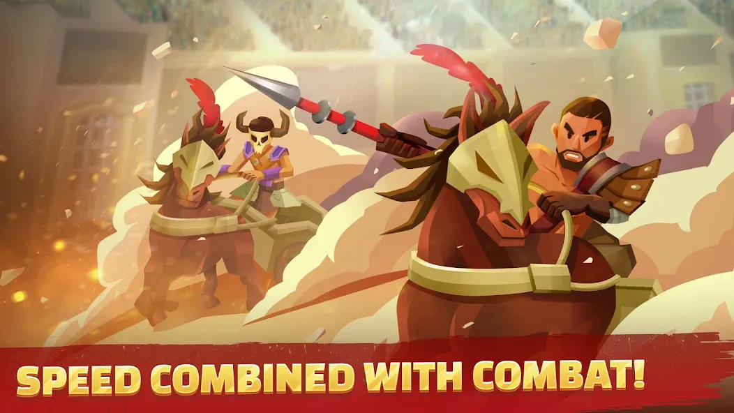 Gladiators Arena: Idle Tycoon — взломанная версия, Безлимитные деньги и алмазы — скриншот 4