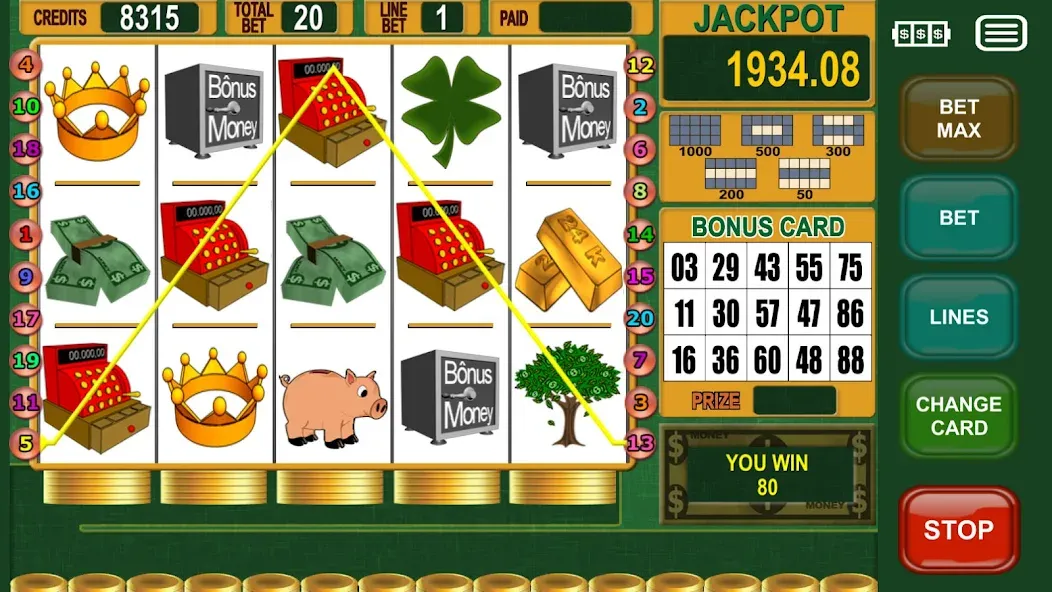 Money Slot Machine — последняя версия с модом (Безлимитные монеты и бонусы) — скриншот 4 Money Slot Machine — последняя версия с модом (Безлимитные монеты и бонусы) — скриншот 4