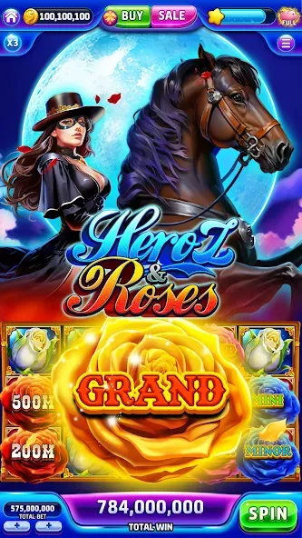 Jackpotland-Vegas Casino Slots на телефон — скачать мод: Безлимитные монеты и бонусы — скриншот 1 Jackpotland-Vegas Casino Slots на телефон — скачать мод: Безлимитные монеты и бонусы — скриншот 1