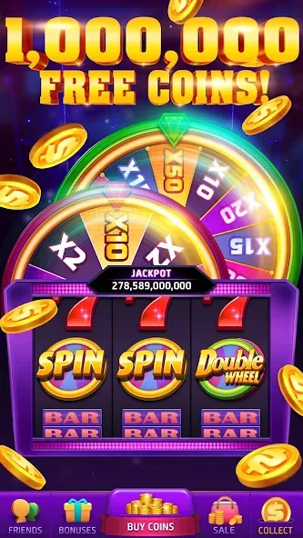 Скачать 777 Casino – vegas slots games — Безлимитные монеты и джекпоты — скриншот 1 Скачать 777 Casino – vegas slots games — Безлимитные монеты и джекпоты — скриншот 1