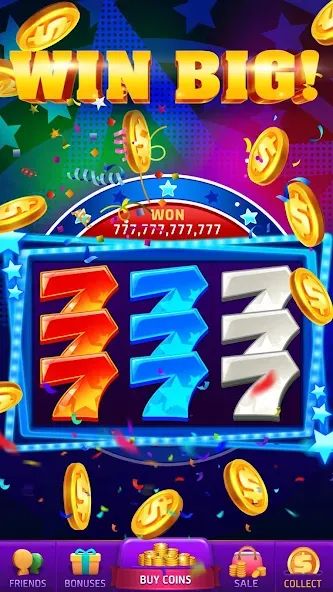 Скачать 777 Casino – vegas slots games — Безлимитные монеты и джекпоты — скриншот 2 Скачать 777 Casino – vegas slots games — Безлимитные монеты и джекпоты — скриншот 2