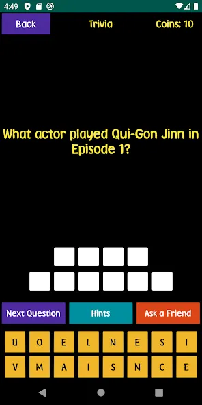 Скачать Quiz For SW Fans — Сложные вопросы для фанатов — скриншот 5 Скачать Quiz For SW Fans — Сложные вопросы для фанатов — скриншот 5