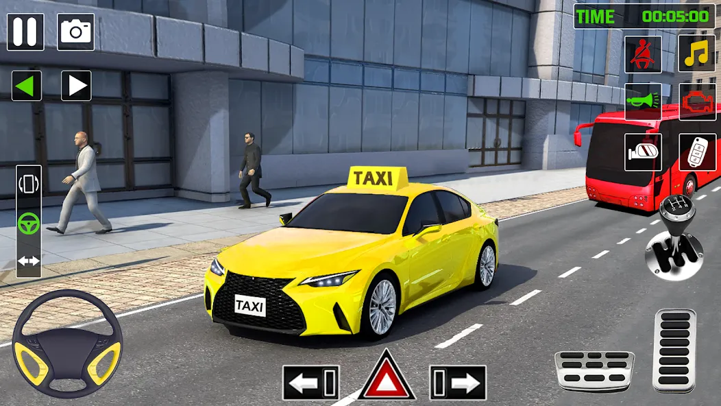 City Taxi Games-Taxi Car Games — скачать мод: Безлимитные деньги и все машины открыты — скриншот 3